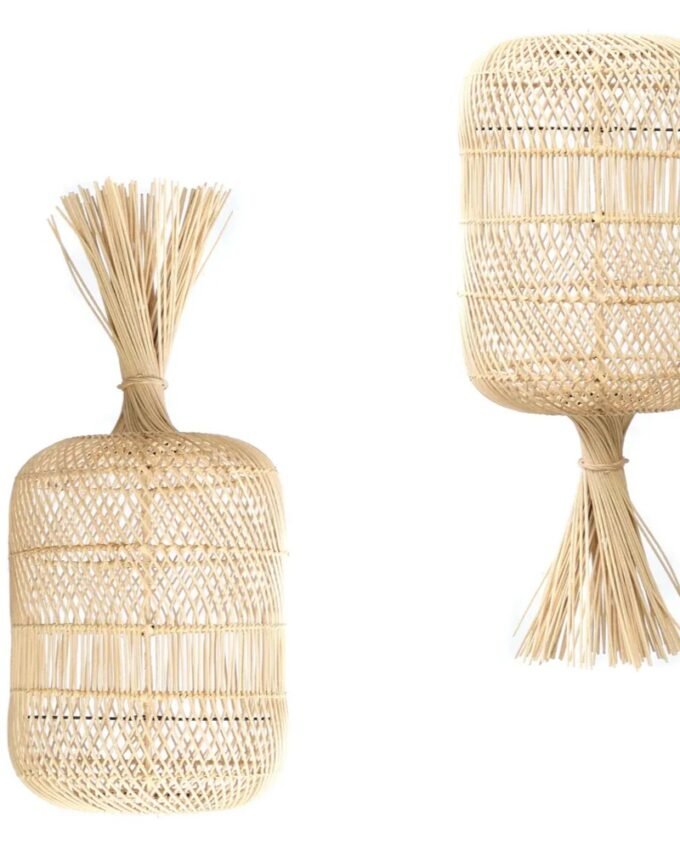 The Dumpling Floor Lamp - Pendant - Natural - M