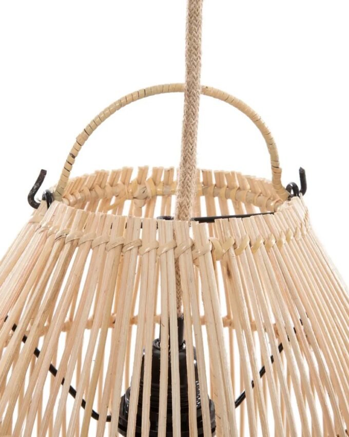 The Zuri Pendant Light - Natural Finish - Size S