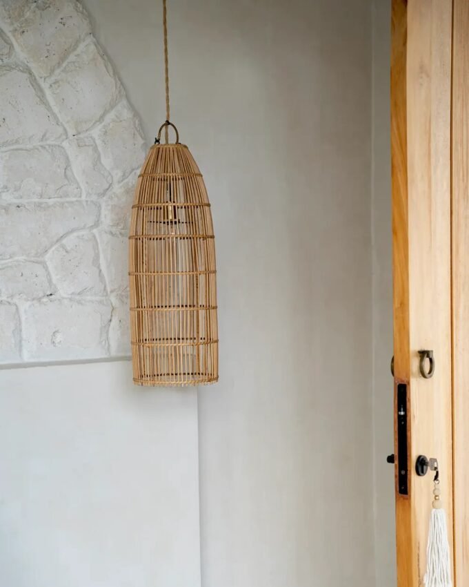 The Fish Trap Pendant - Natural - M