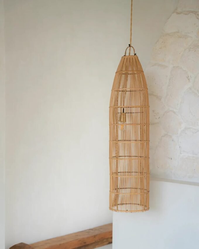 The Fish Trap Pendant - Natural - L
