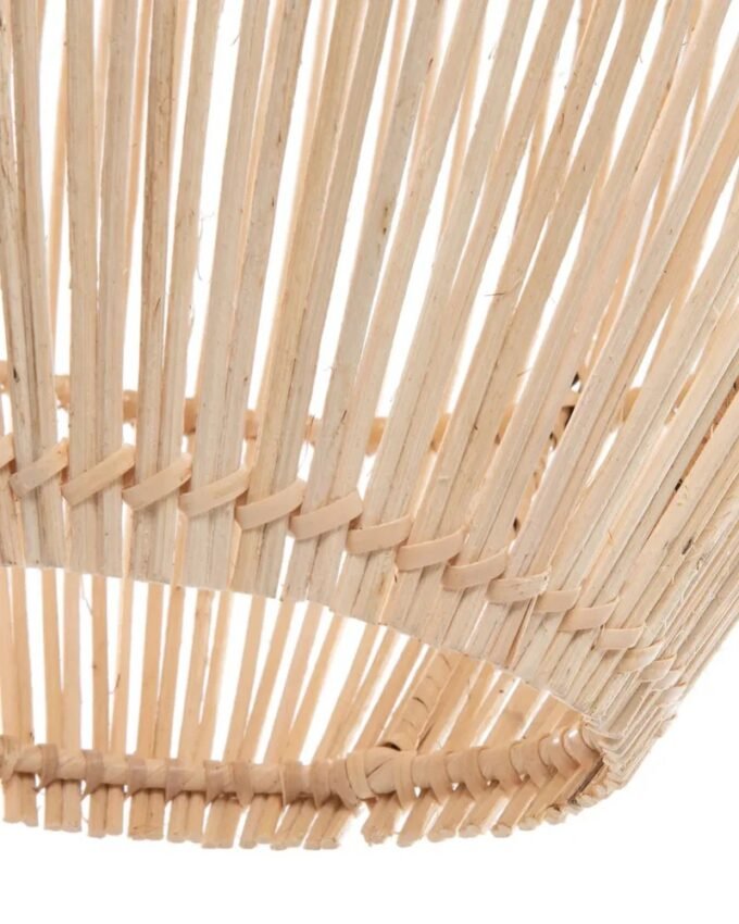 The Zuri Pendant Light – Natural Finish – Size L