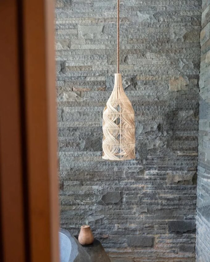 The Garaffa Pendant - Natural - L