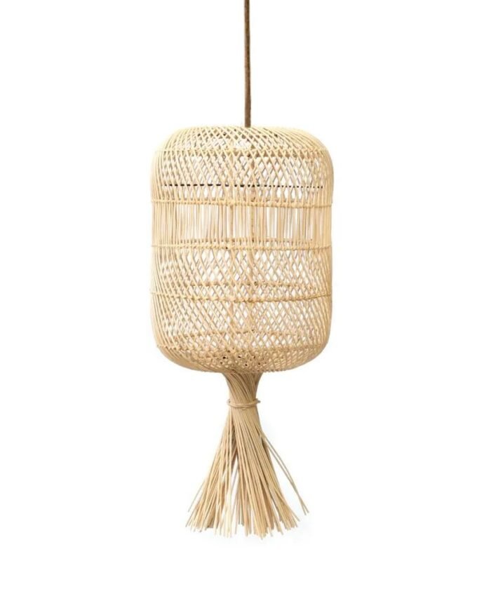 The Dumpling Floor Lamp - Pendant - Natural - S