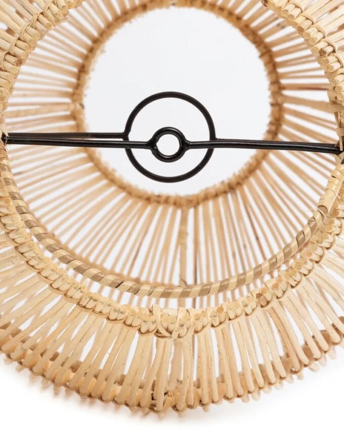 The Zuri Pendant Light – Natural Finish – Size L