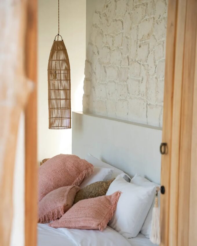 The Fish Trap Pendant - Natural - L