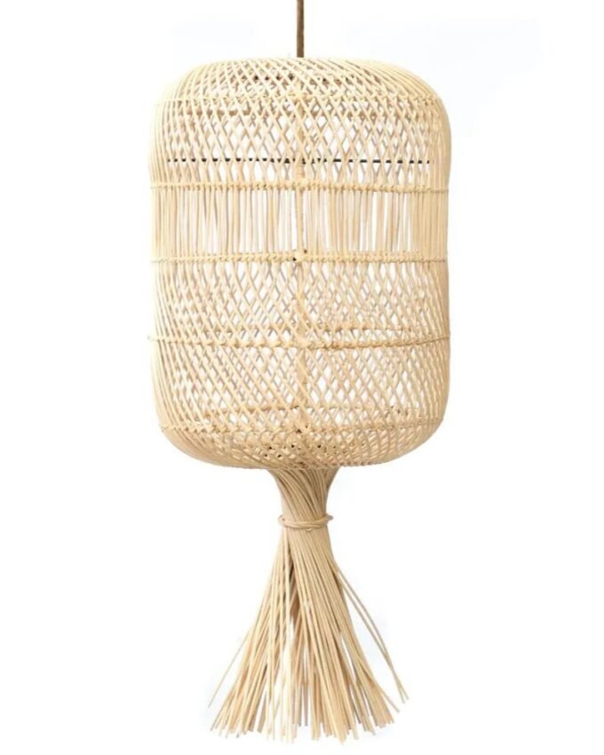 The Dumpling Floor Lamp - Pendant - Natural - M